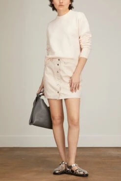 Front Page -ULLA JOHNSON Shop samsoe samsoe norma skirt in rosewater 1