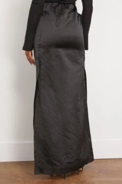 Gilda Lunga Skirt In Black -ULLA JOHNSON Shop sasuphi GildaLungaSkirtinBlack 3