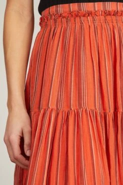 ULLA JOHNSON Severine Skirt In Porto -ULLA JOHNSON Shop severineskirtinporto 41