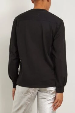 The Long Sleeve Tee In Black -ULLA JOHNSON Shop tanaka TheLongSleeveTeeinBlack 3