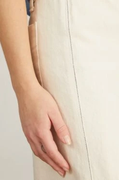 The Selvedge Jean Trouser In Rinsed Raw White 11 The Selvedge Jean Trouser In Rinsed Raw White -ULLA JOHNSON Shop tanaka TheSelvedgeJeanTrouserinRinsedRawWhite 4