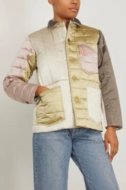 The Work Jacket In Multi-Colored 8 The Work Jacket In Multi-Colored -ULLA JOHNSON Shop tanaka TheWorkJacketinMulti Colored 2