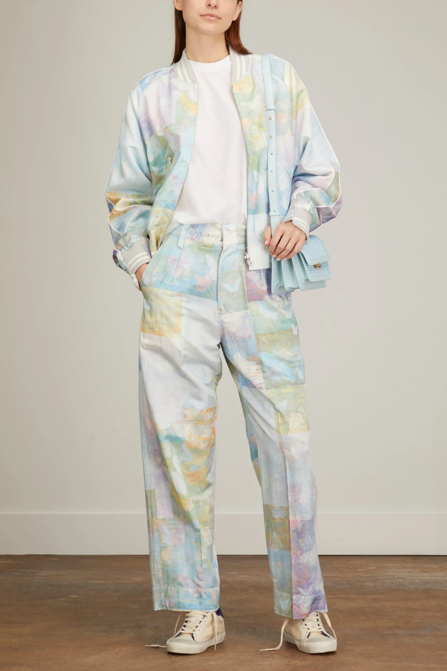 The Silk Bomber Jacket In Under The Water 4 The Silk Bomber Jacket In Under The Water - Image 2