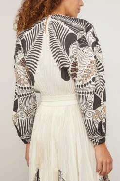 Maria Top In JP Print -ULLA JOHNSON Shop tvmIfkda