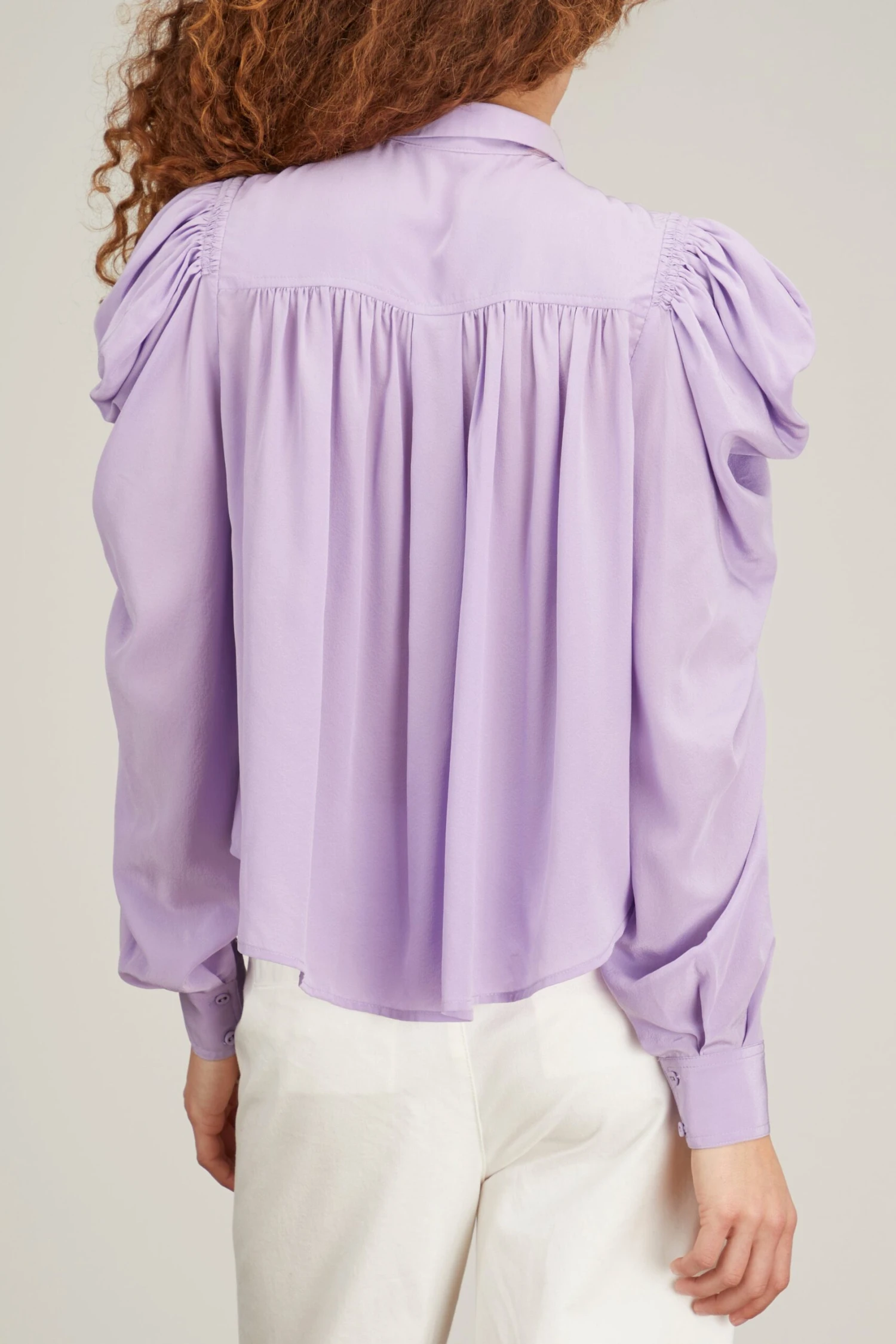 ULLA JOHNSON Dari Blouse In Foxglove 6 ULLA JOHNSON Dari Blouse In Foxglove - Image 4