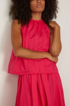 ULLA JOHNSON Jana Top In Orchid -ULLA JOHNSON Shop ullajohnson JanaTopinOrchid 2