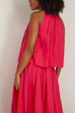 ULLA JOHNSON Jana Top In Orchid -ULLA JOHNSON Shop ullajohnson JanaTopinOrchid 3