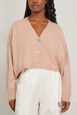 Vanessa Bruno Venezuela Pullover In Rose -ULLA JOHNSON Shop vanessabruno VenezuelaPulloverinRose 2