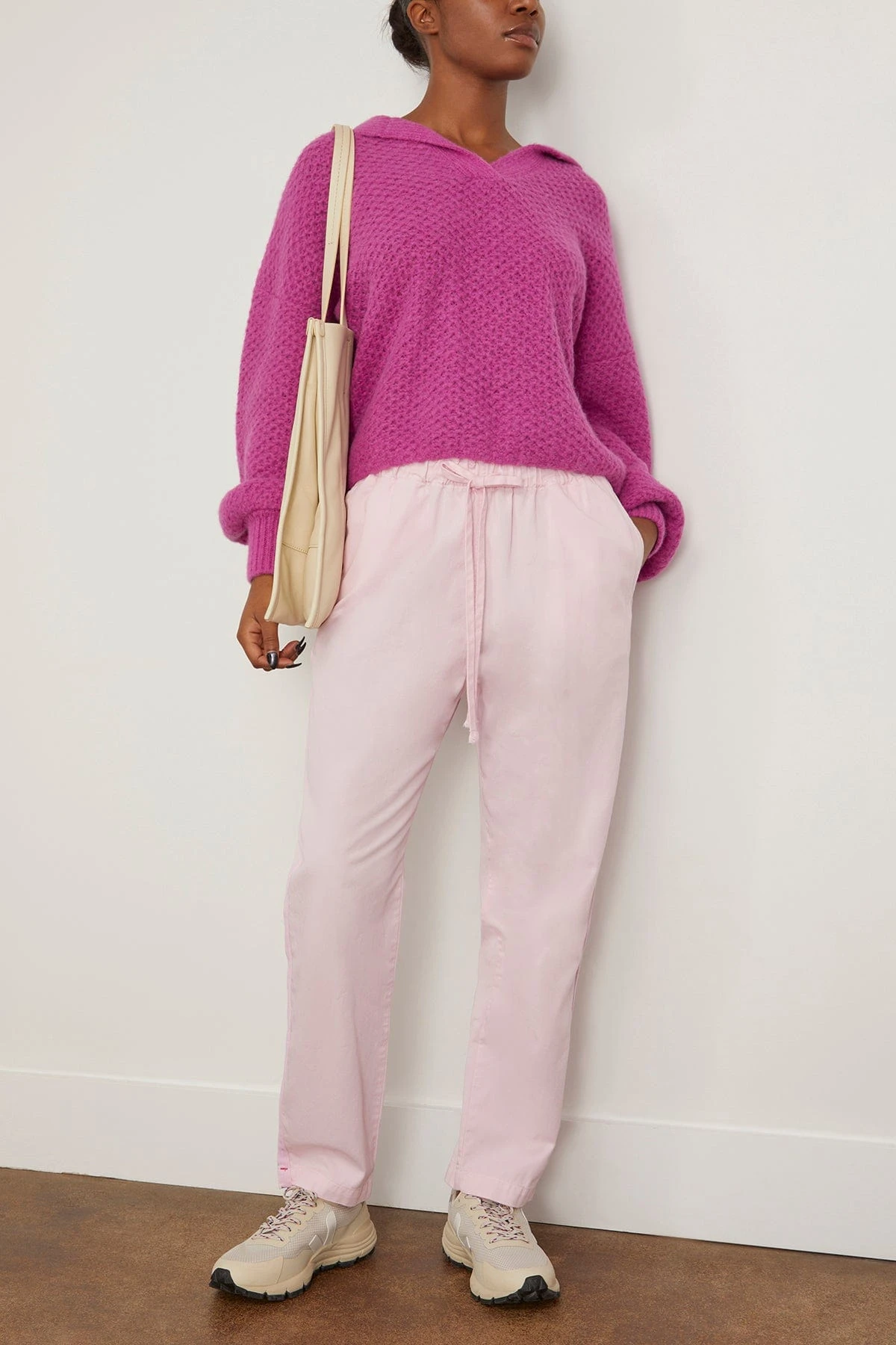 Ally Sweater In Roselle 4 Ally Sweater In Roselle - Image 2