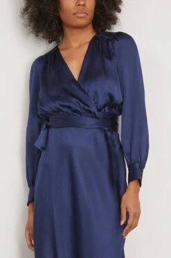 Charlotte Shirt In Star Sapphire -ULLA JOHNSON Shop xirena CharlotteShirtinStarSapphire 2