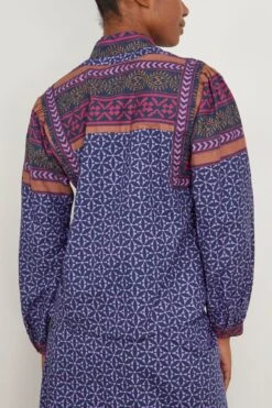 Izzie Top In Sahara Night -ULLA JOHNSON Shop xirena IzzieTopinSaharaNight 3