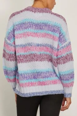 Kieran Sweater In Blue Sunset -ULLA JOHNSON Shop xirena KieranSweaterinBlueSunset 3