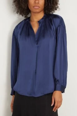 Mason Top In Star Sapphire -ULLA JOHNSON Shop xirena MasonTopinStarSapphire 2