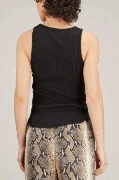 Arynn Tank Top In Black -ULLA JOHNSON Shop xirena arynn tank top in black 3