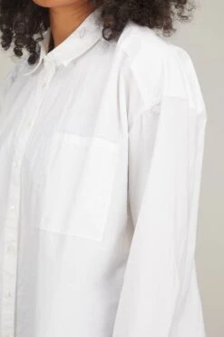 Jordy Shirt In White -ULLA JOHNSON Shop xirena jordy shirt in white 4