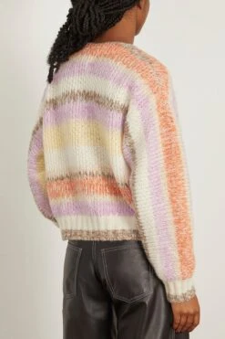 Laramie Sweater In Cream -ULLA JOHNSON Shop xirena laramie sweater in cream 3