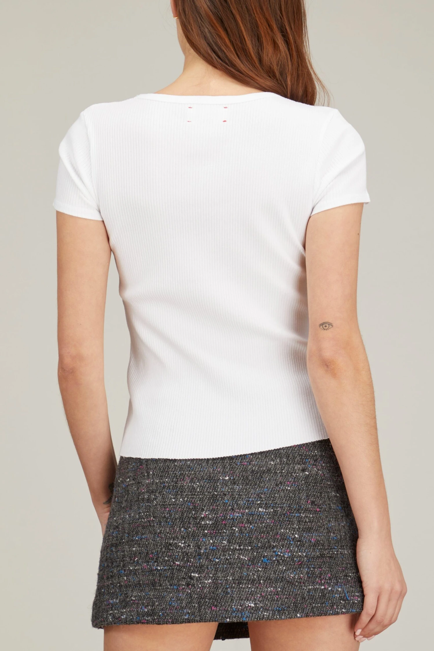 Otis Tee In White 6 Otis Tee In White - Image 4