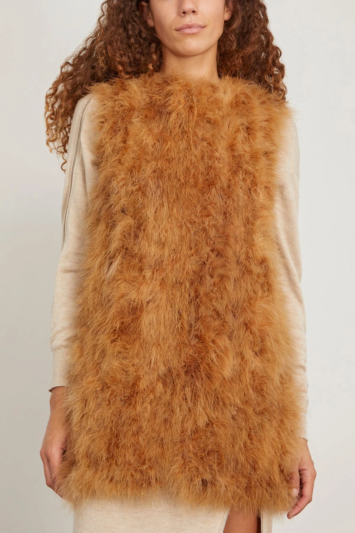 Feathers Vest In Madeleine 5 Feathers Vest In Madeleine - Image 3