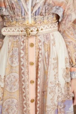 Zimmermann High Tide Maxi Skirt In Odyssey Print -ULLA JOHNSON Shop zimmermann high tide maxi skirt in odyssey print 4 1